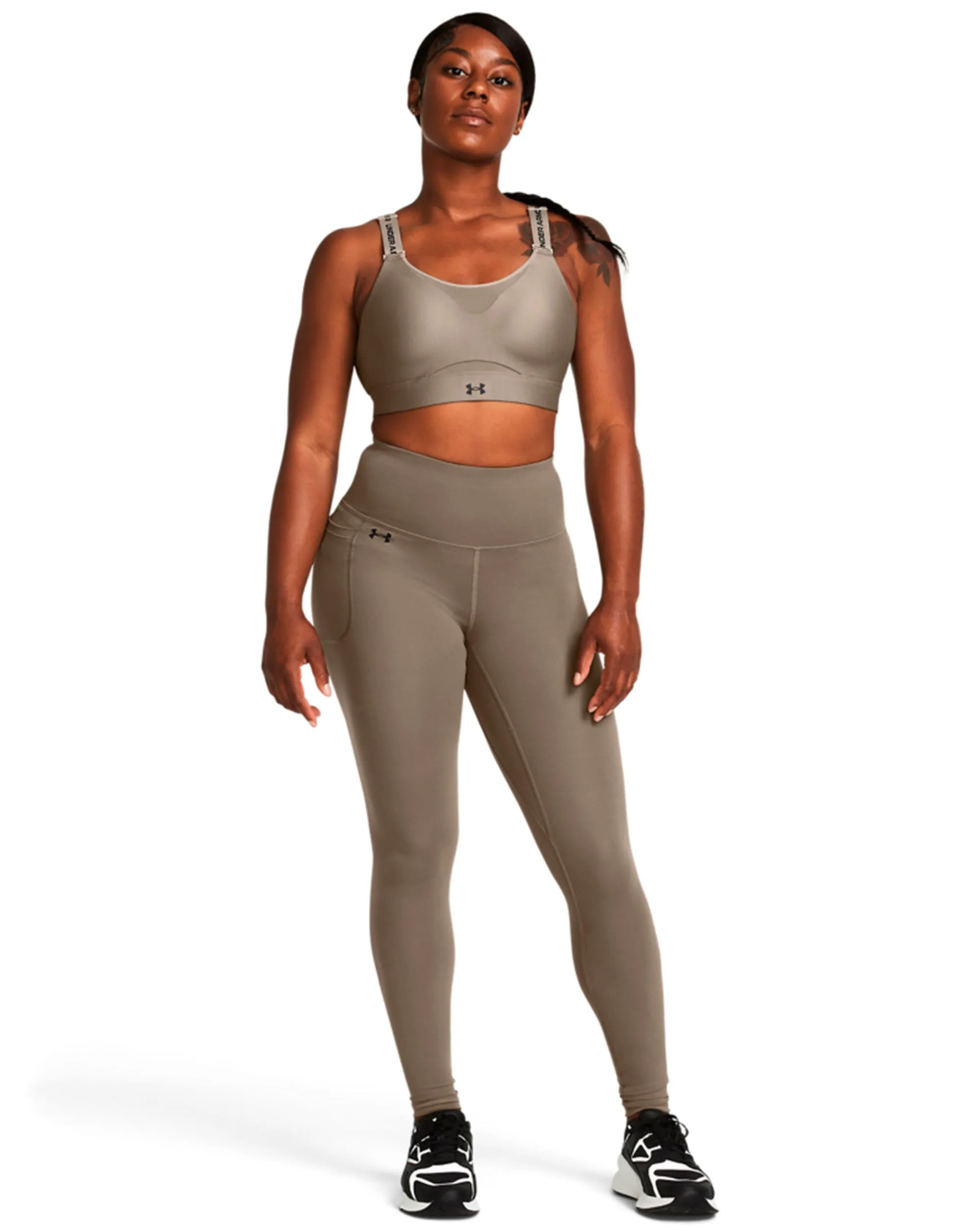 Under Armour Leggings Motion Full-Length Marrone Donna